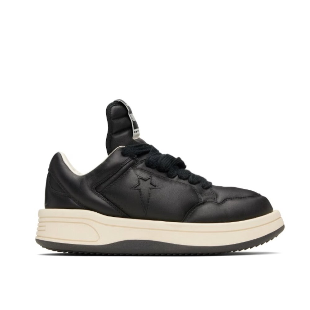 BNWT SS25 RICK OWENS DRKSHDW TURBOWPN OX SNEAKERS BLK 8 & 9